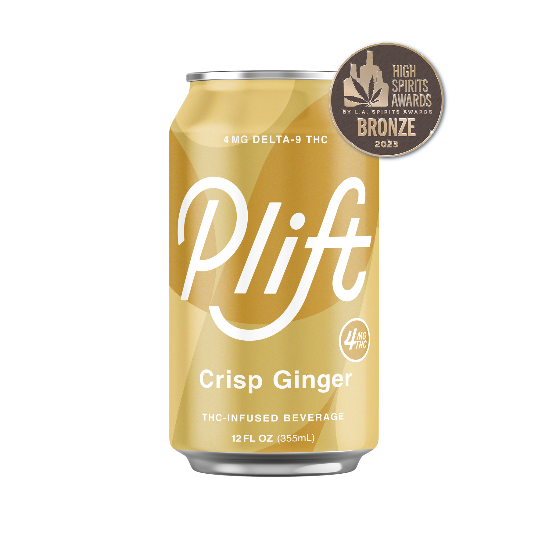Plift (4mg THC) - Crisp Ginger 12pk