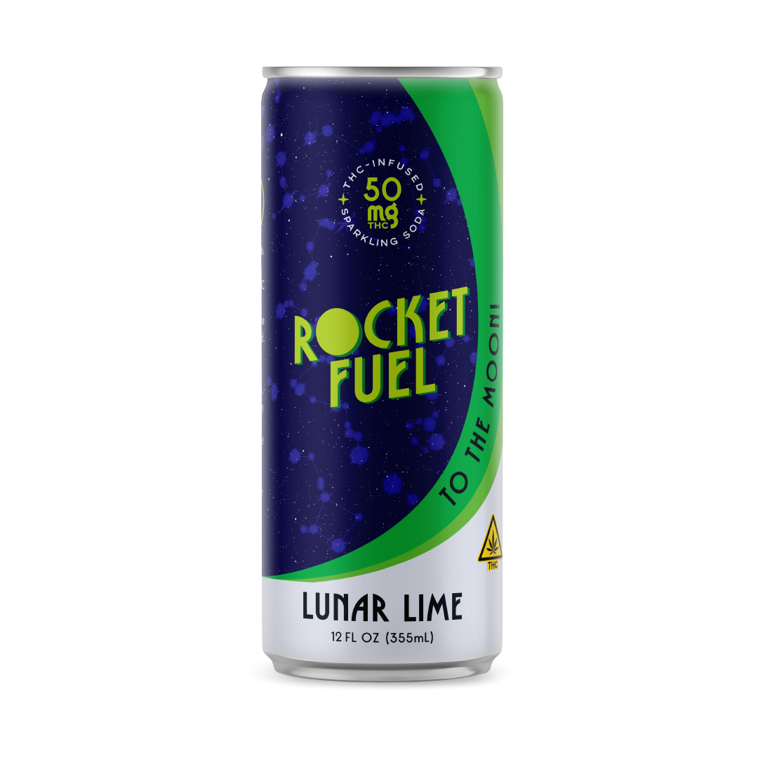 Rocket Fuel - Lunar Lime (50mg THC) 4 Pack