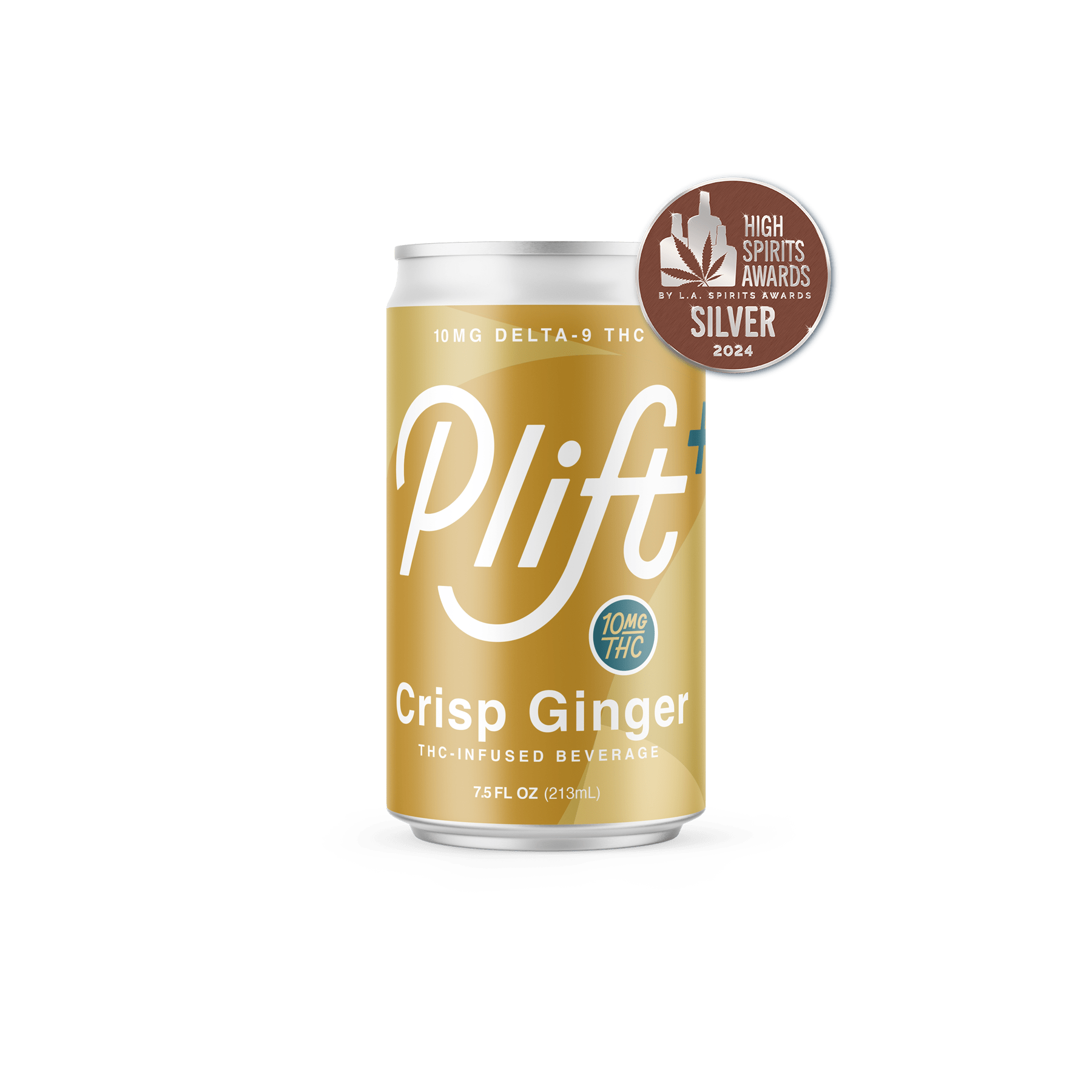 Plift+ (10mg THC) - Crisp Ginger 8pk