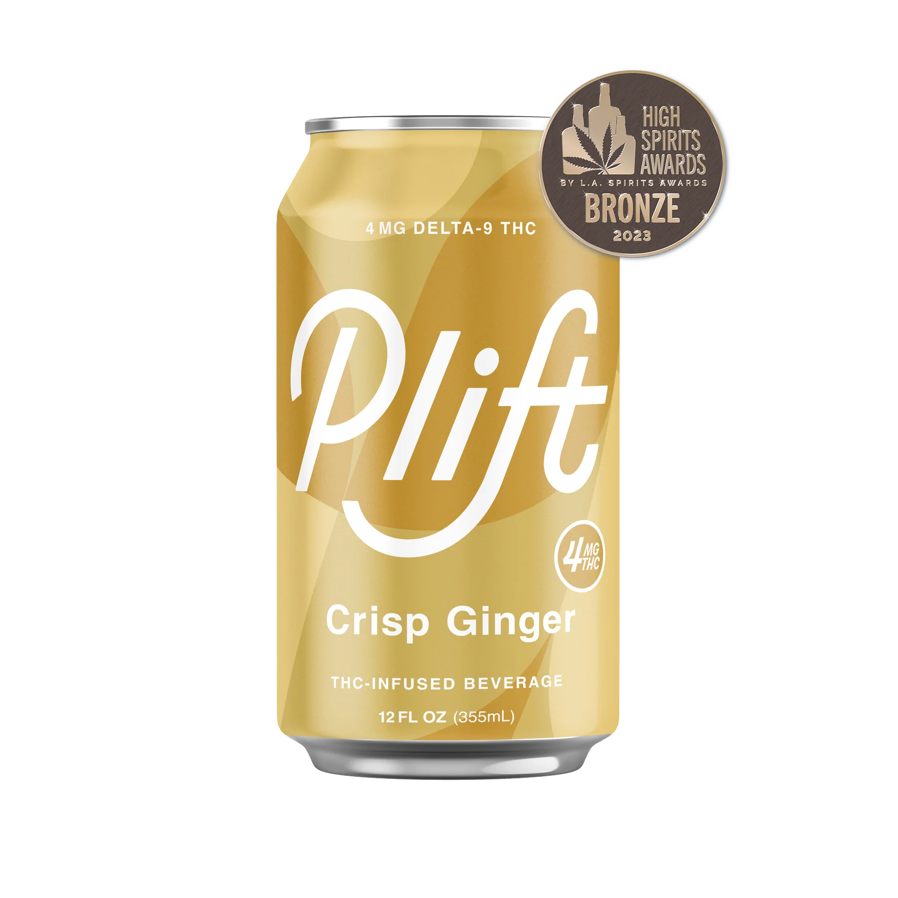 Plift (4mg THC) - Crisp Ginger 12pk