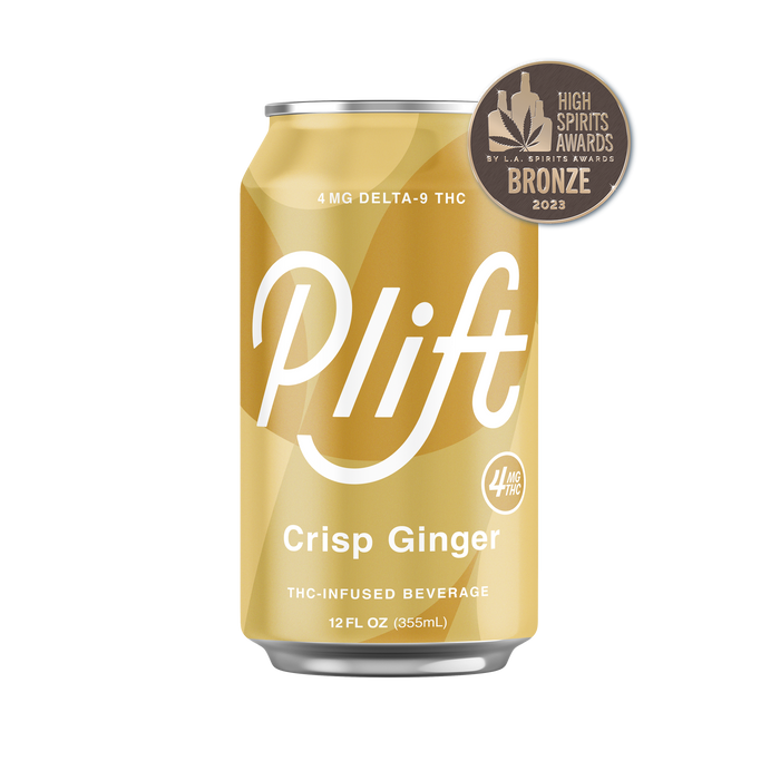 Plift (4mg THC) - Crisp Ginger 12pk