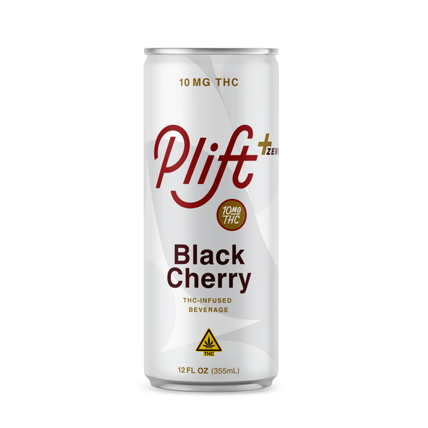Plift+ Zero (10mg THC) - Black Cherry 8pk – Drink Plift