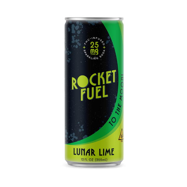 Rocket Fuel - Lunar Lime (25mg THC) 4 Pack – Drink Plift