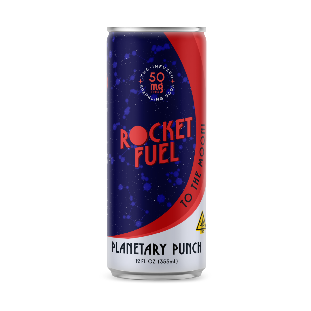 Rocket Fuel - Planetary Punch (50mg THC) 4 Pack